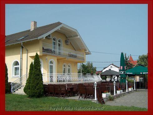 Royal Villa Балатонфюред Экстерьер фото