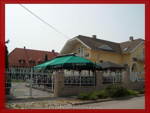 Royal Villa Балатонфюред Экстерьер фото