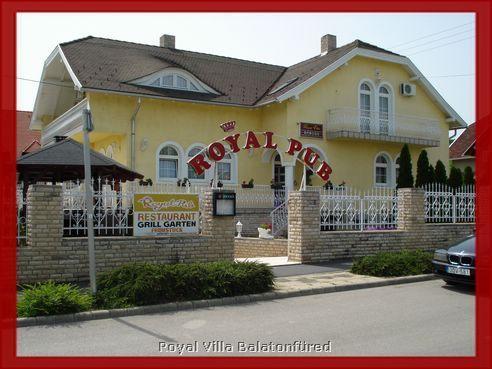 Royal Villa Балатонфюред Экстерьер фото